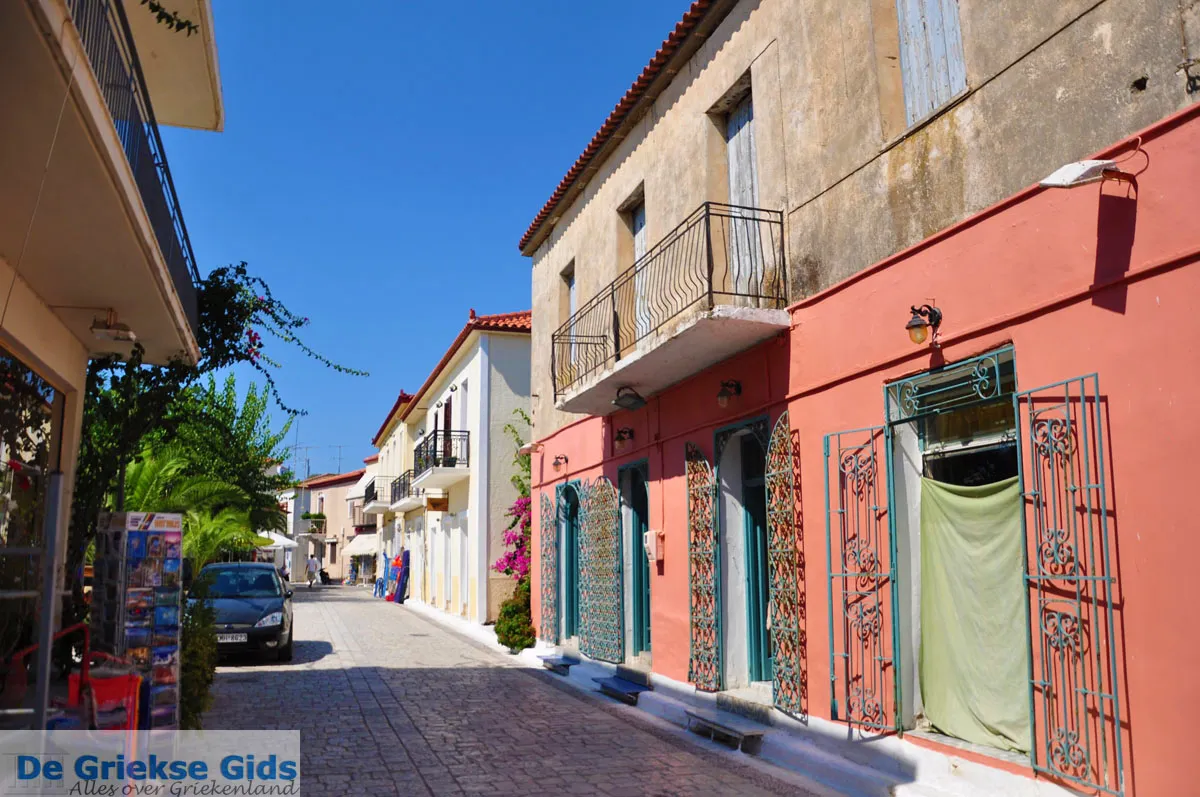 Finikounda village Messinia - Pedestrian street